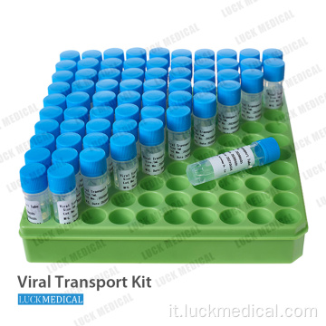 Kit di trasporto virus piccolo tubo utm